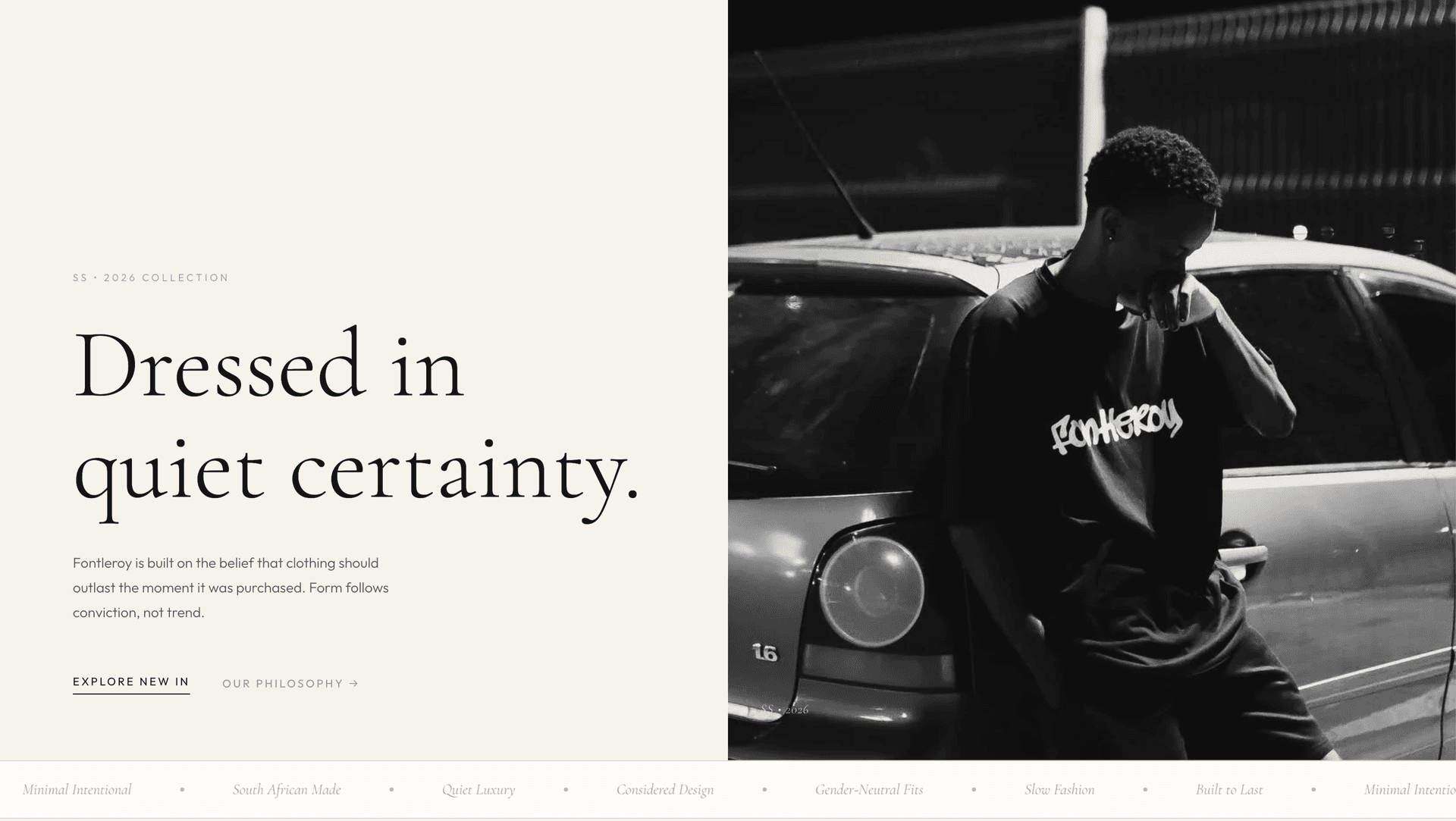 Fontleroy — project preview
